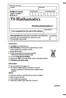 Exam Practice